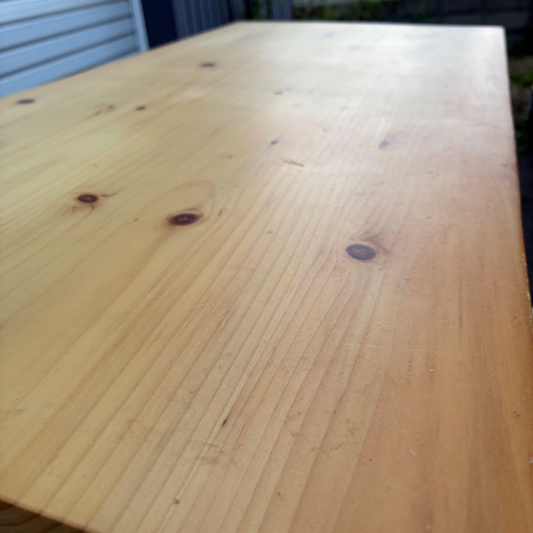 【送料込】無印良品　パイン材　4段チェスト　タンス　チェスト　①