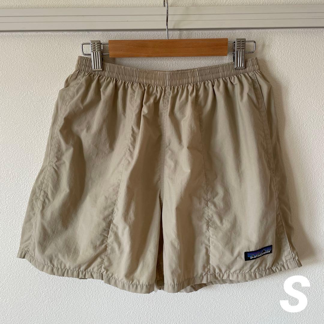 【希少】2001年 patagonia バギーズショーツ 5インチ ベージュ S