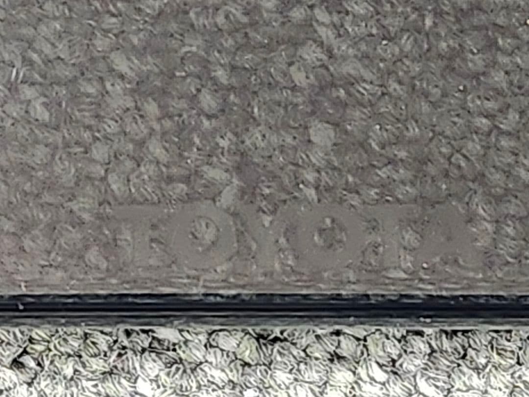 トヨタ純正　80ハリアー　サイドバイザー