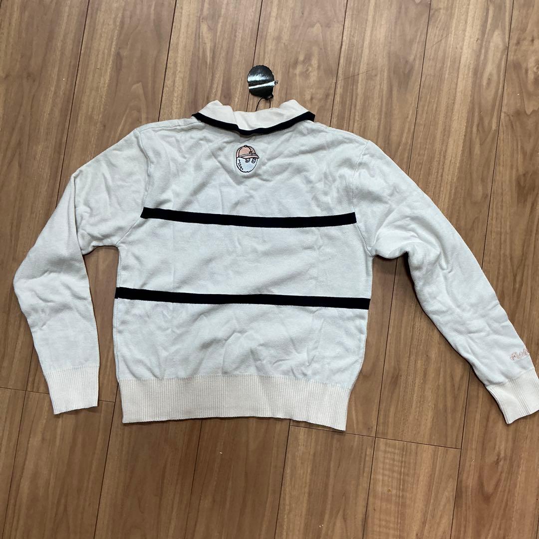 マルボンゴルフ Malbon レディース ニットポロシャツ セーター 長袖