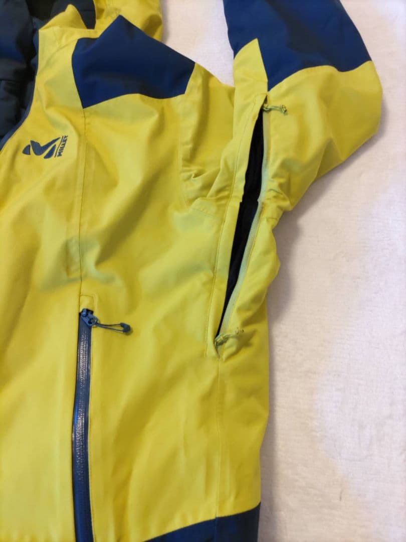 ミレー スキーウェア メンズ イエロー ネイビー XL