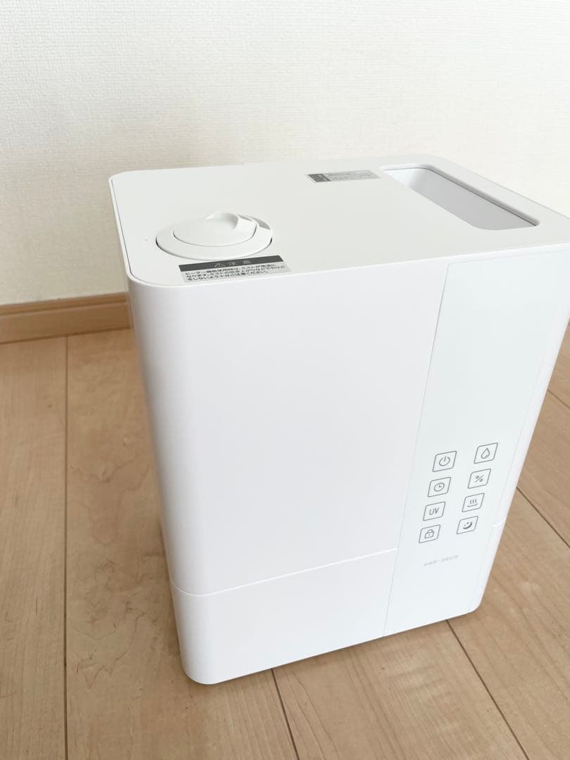 【美品/未使用に近い】モダンデコ UV除菌機能付きハイブリッド加湿器