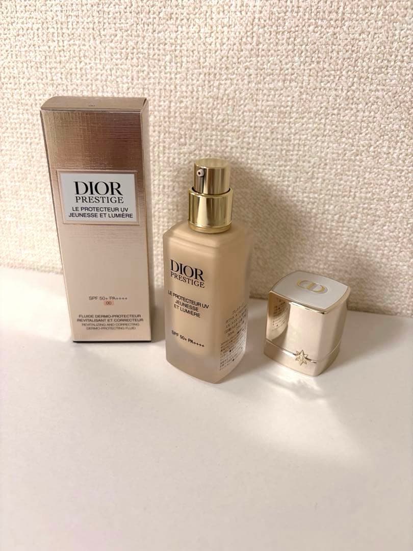 DIOR プレステージ ホワイト BB 00 (used) & プラチナ ギフト