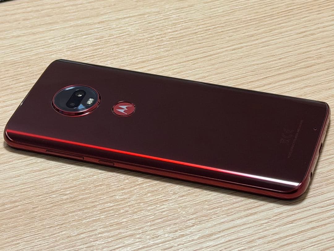 スマートフォン本体 Motorola Moto G7 Plus Viva Red SIM Free-