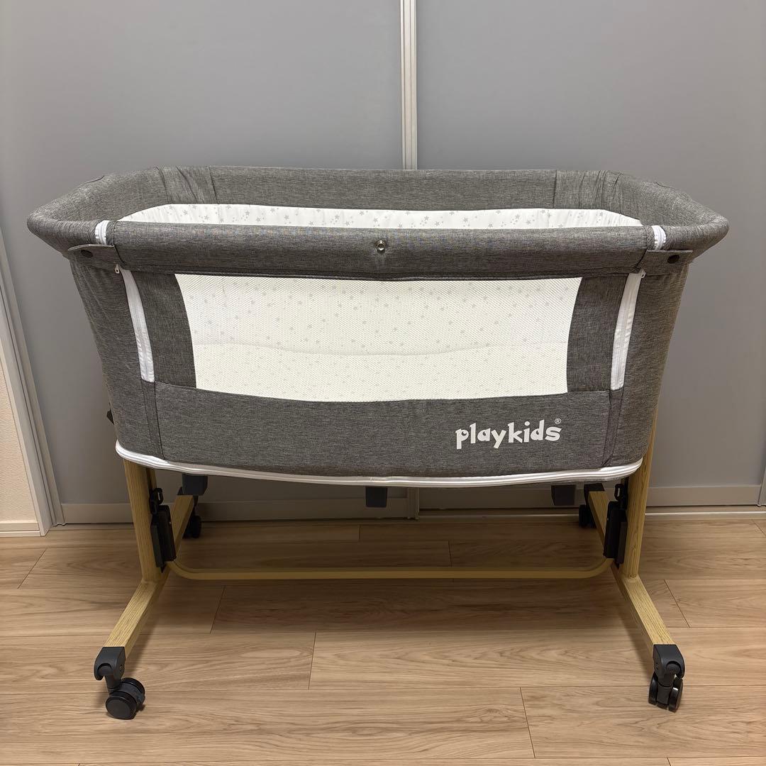 まーたん　ベビーベッド プレイヤード ZOOBLY 08yec