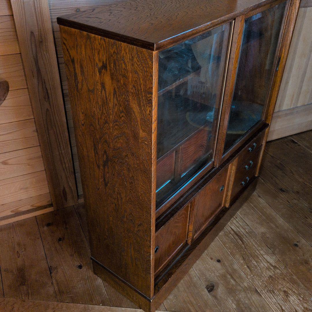 水屋箪笥　食器棚　茶棚　和家具　飾り棚　茶箪笥　収納