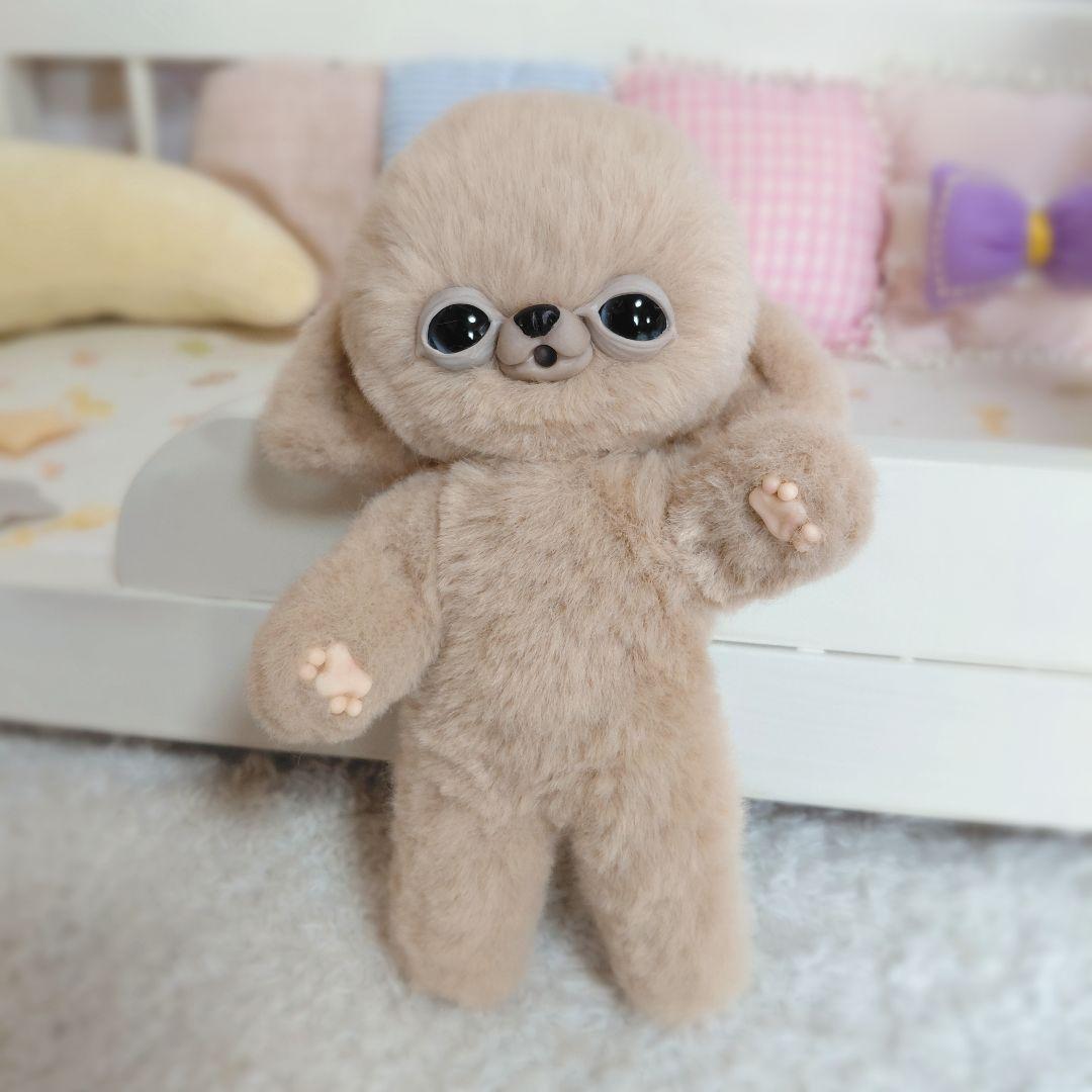 チワボボちゃん　アートドール　ぬいぐるみ
