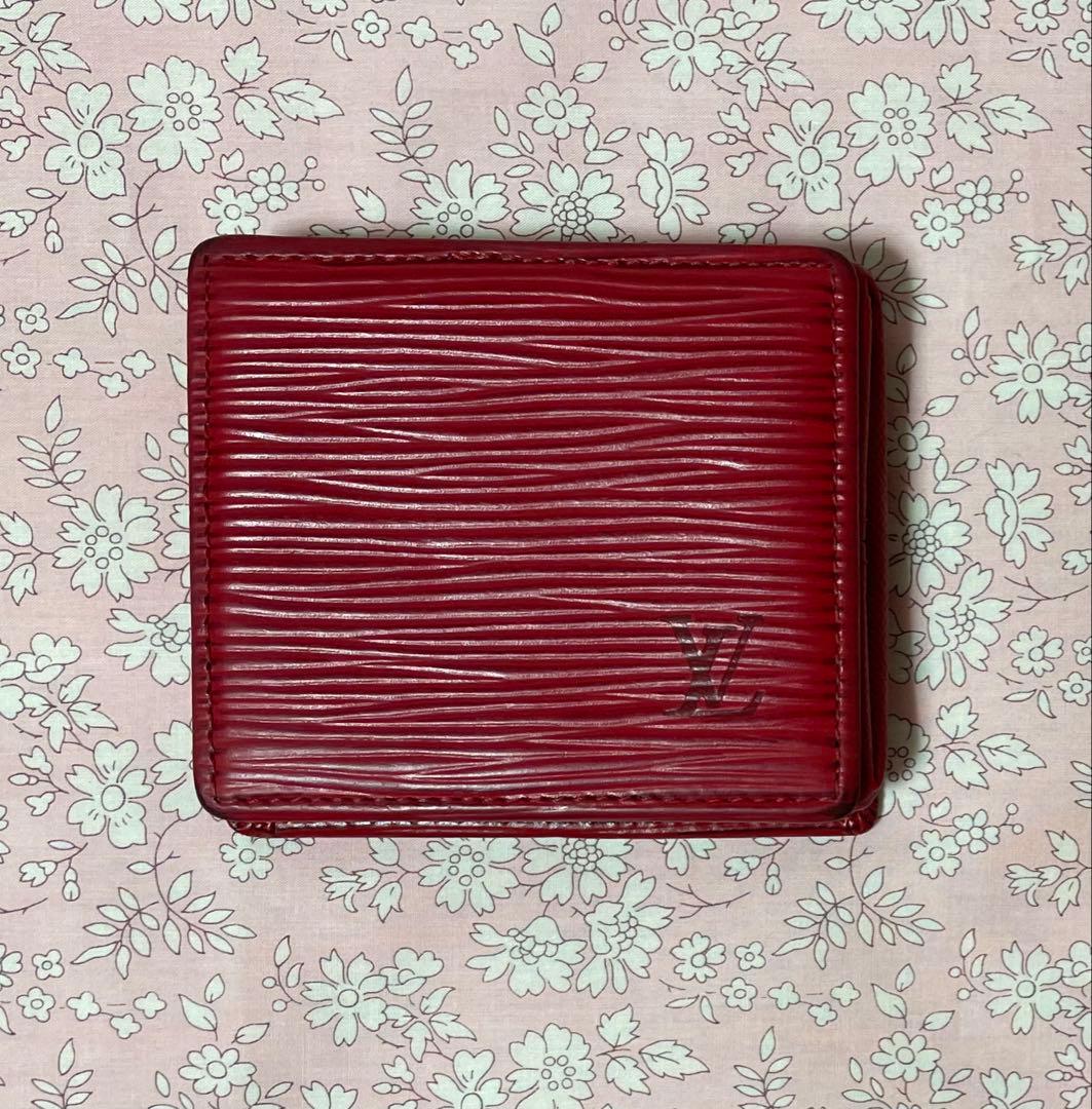 ルイヴィトン エピレザー ケース レッド