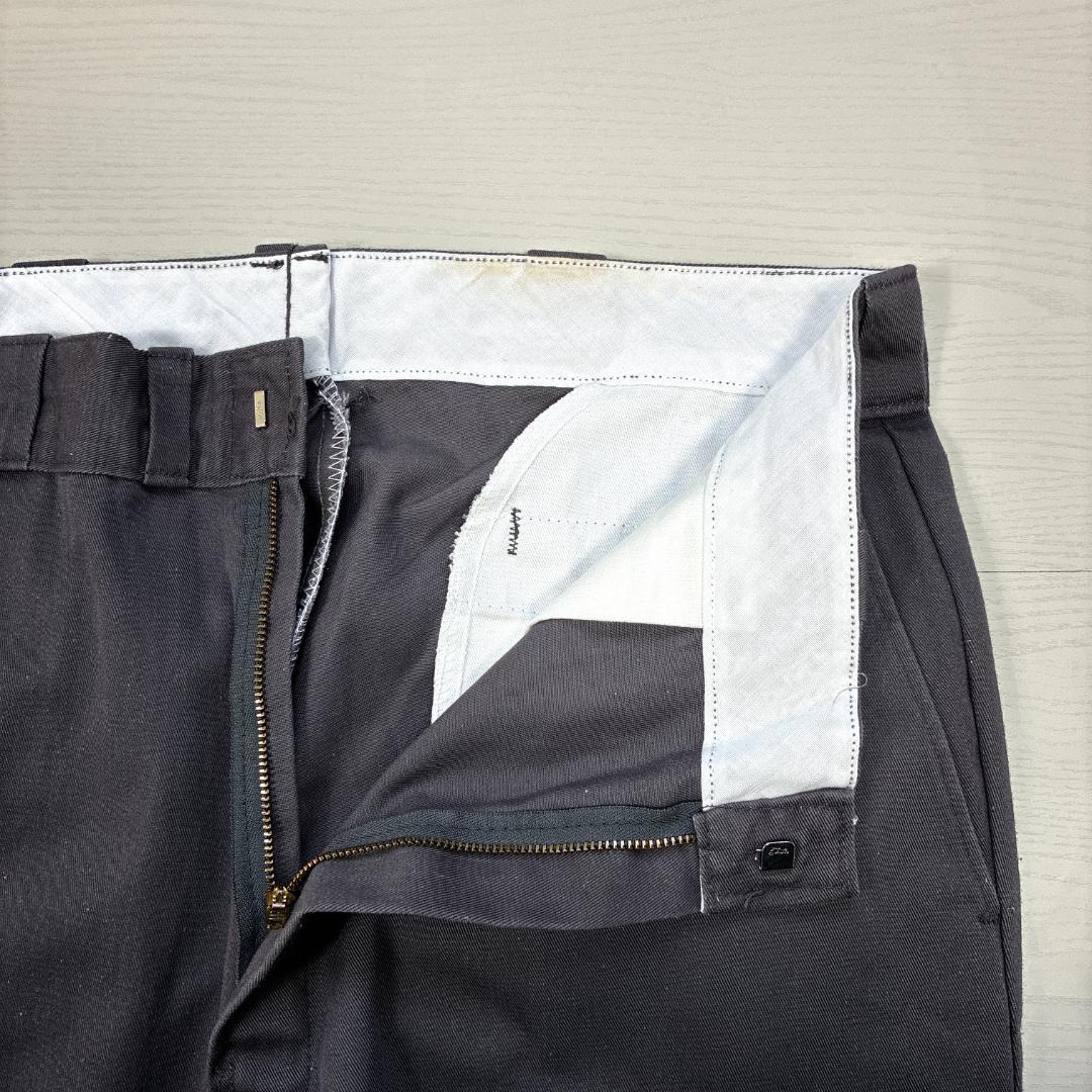 ディッキーズ　USA製 90s グレーチノパン　ワーク　チビタグ　W36 L32