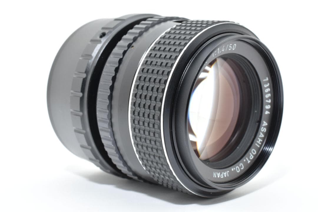 アサヒ SMC タクマー カメラレンズ 50mm f1.4 M42-EOS M用