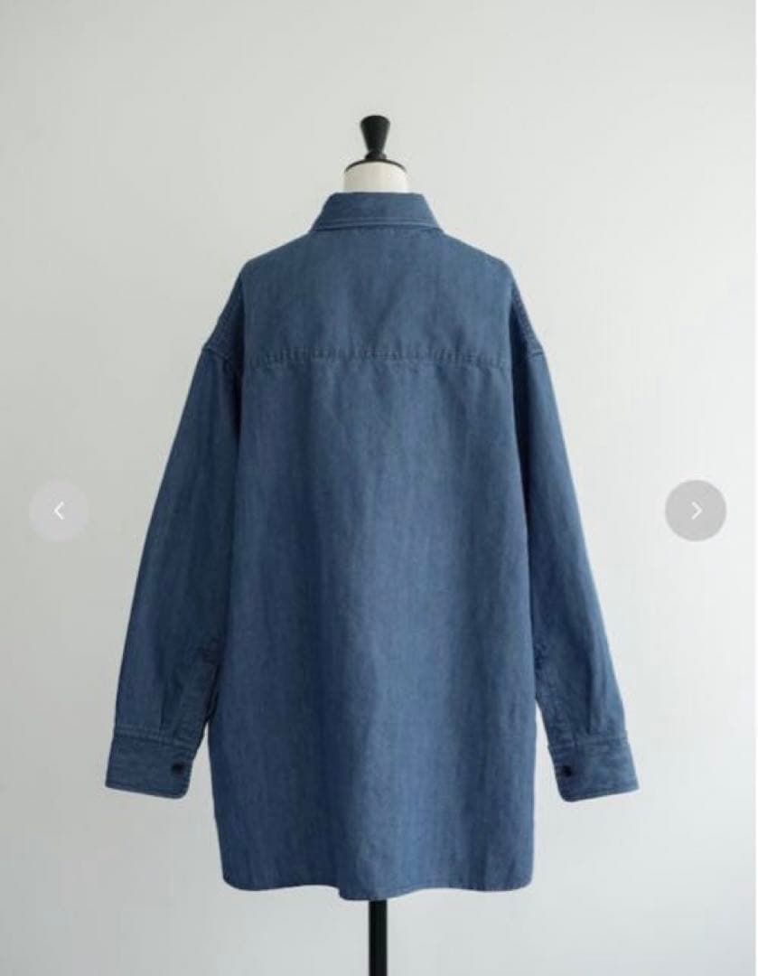 【新品】roughlow timeless DENIM shirt