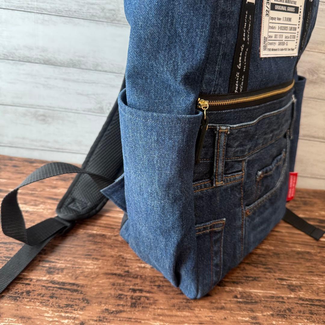 ☆デニムリメイク　all denim トートリュック☆