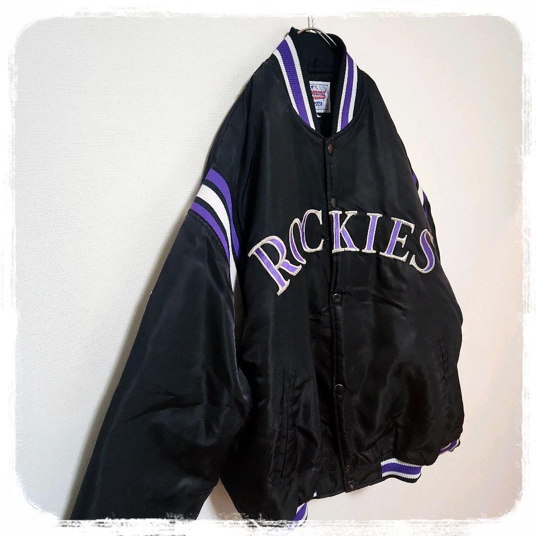 ◼️激レア◼️美品◼️野球◼️ベースボール◼️ロッキーズ◼️スタジャン◼️mlb