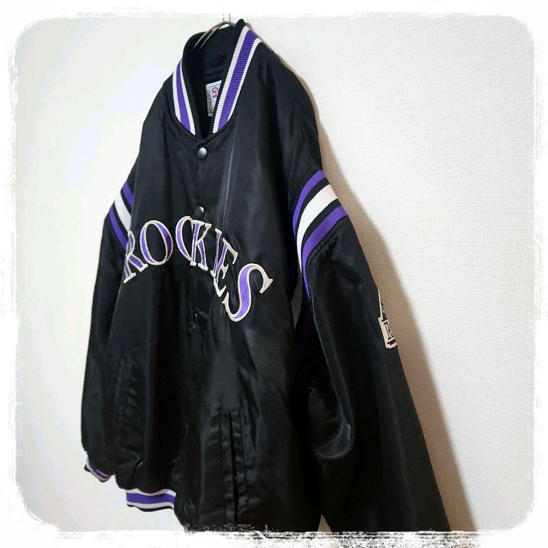 ◼️激レア◼️美品◼️野球◼️ベースボール◼️ロッキーズ◼️スタジャン◼️mlb