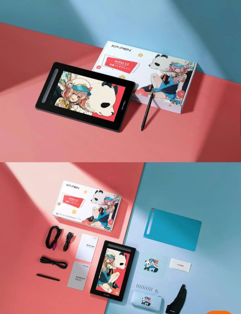 【中古】XP-Pen 液タブ Artist12 セカンド 豪華版