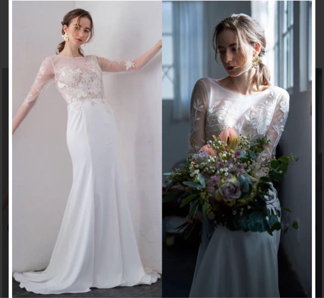 dress production刺繍レースマーメイドドレス