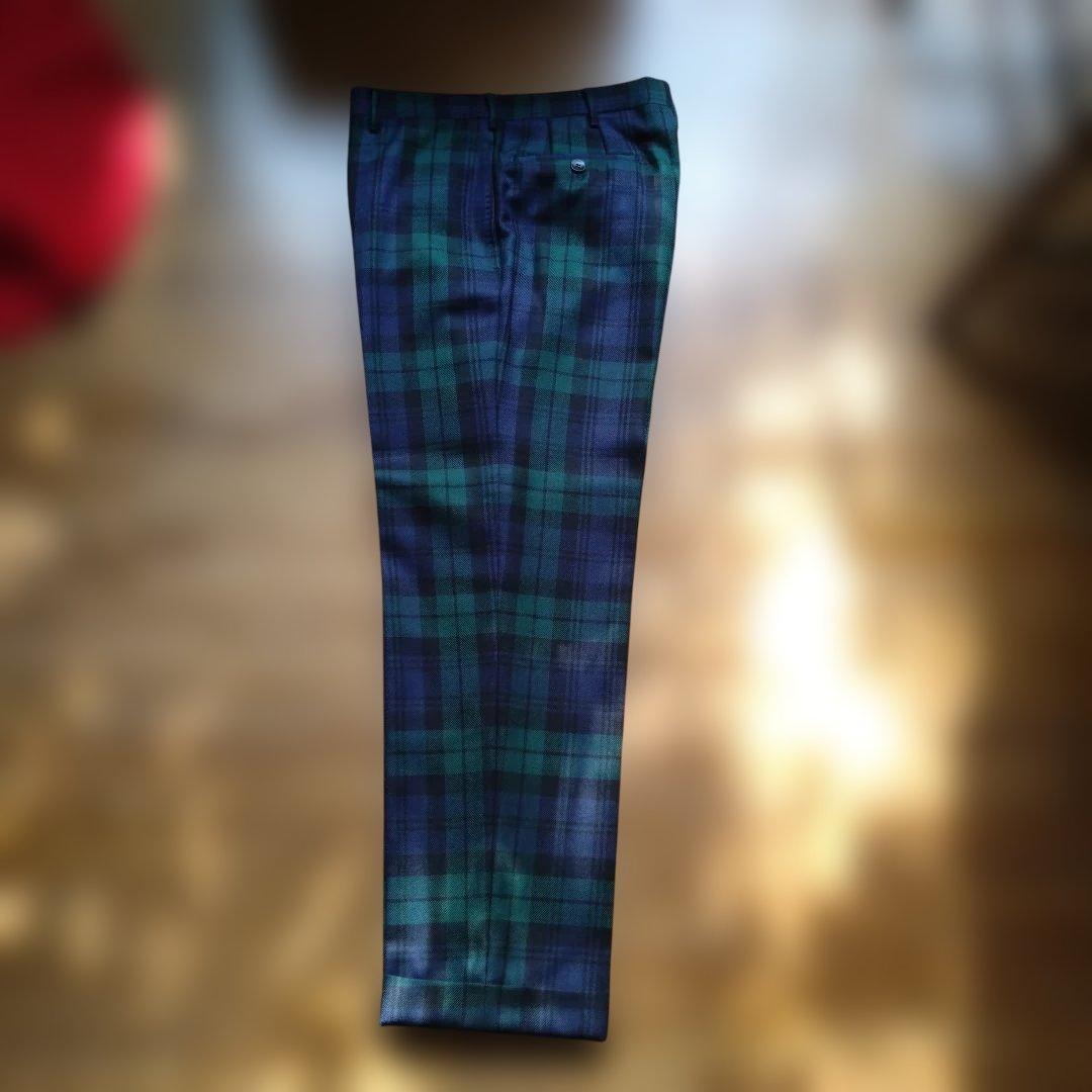 美品イタリア製 ロータROTA ブラックウォッチ サイズ50 シップス購入品