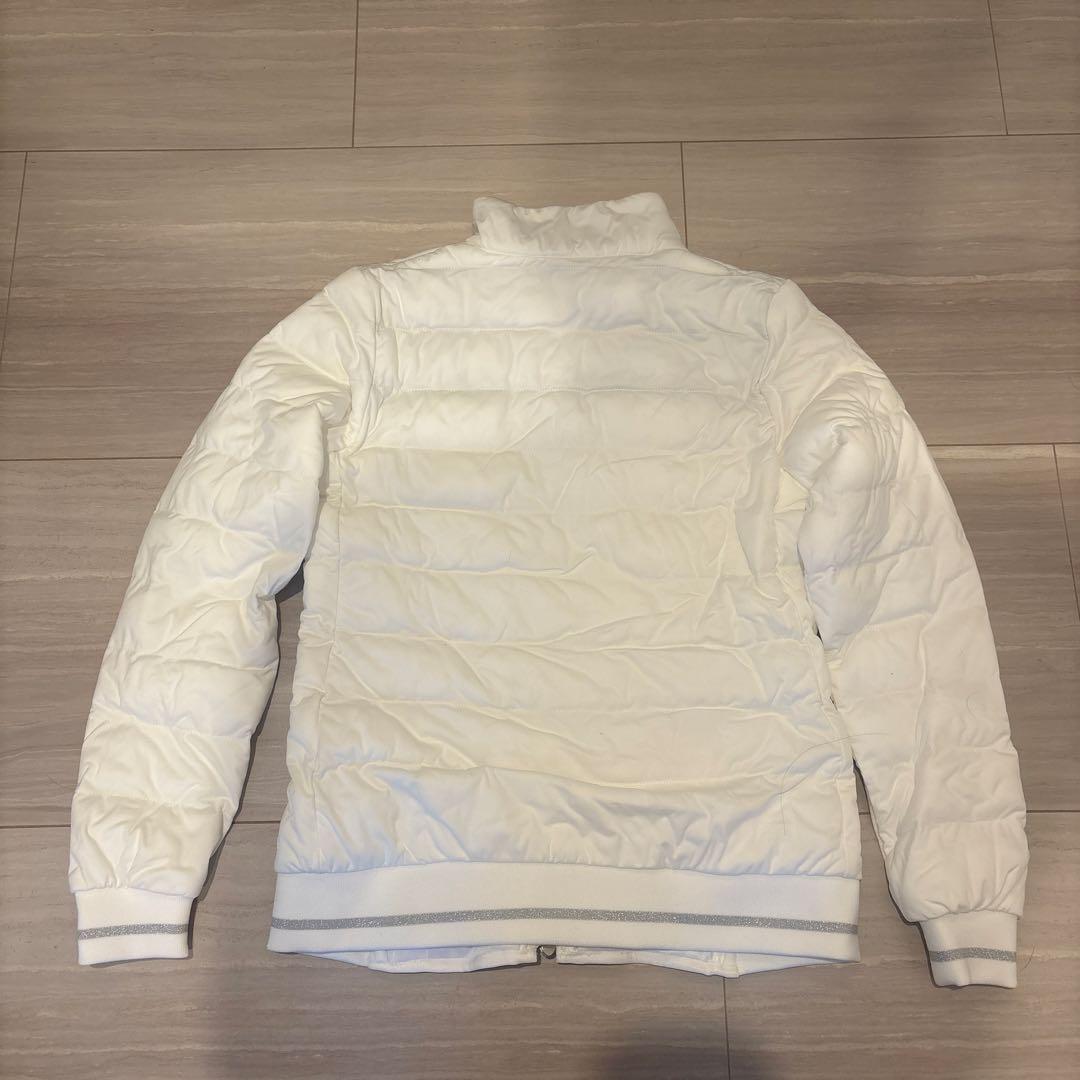 美品　Callaway ホワイト 中綿　スカート　ジャケット　セット