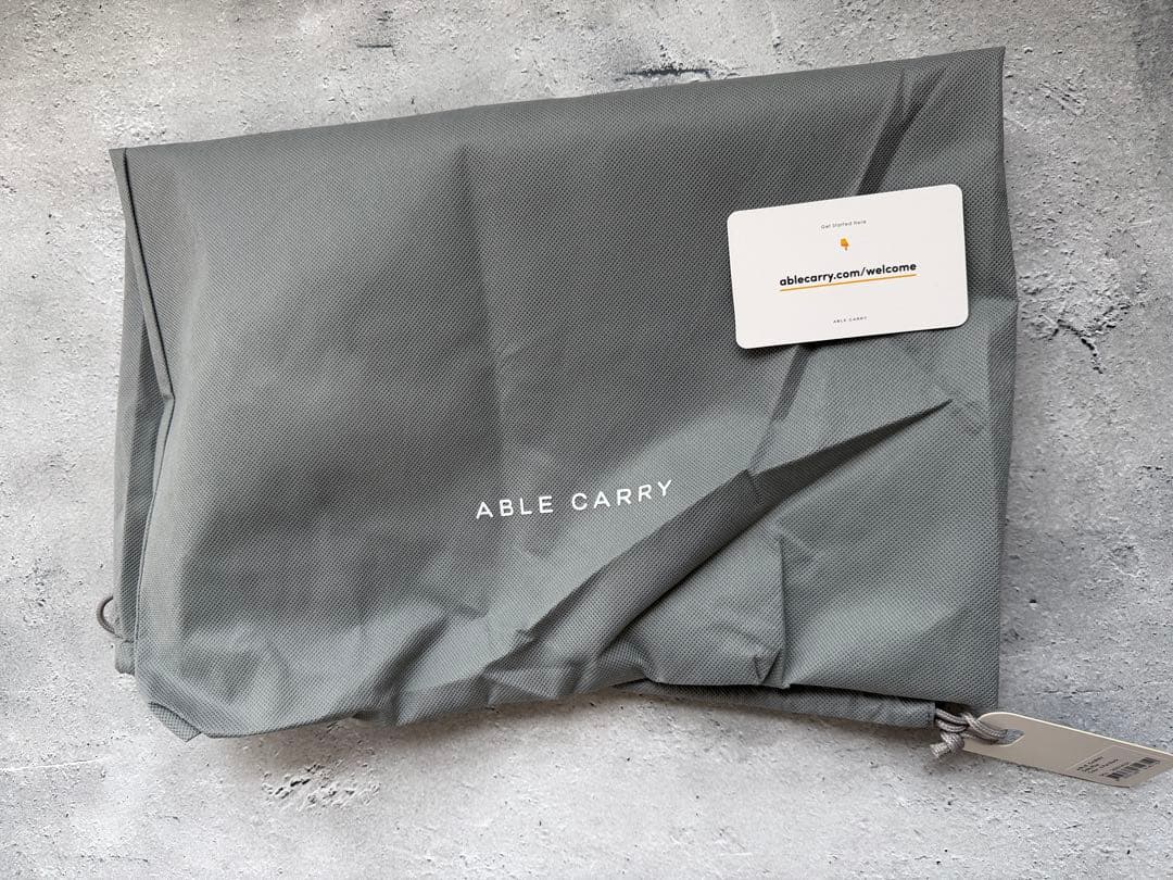 y*u様 ABLE CARRYデイリープラス 21L X-パック　ブラック