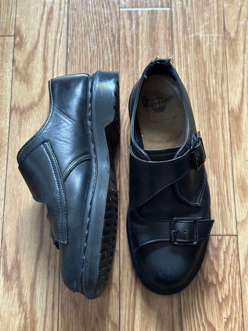 Yohji yamamoto × Dr.martensシューズ ダブルモンク