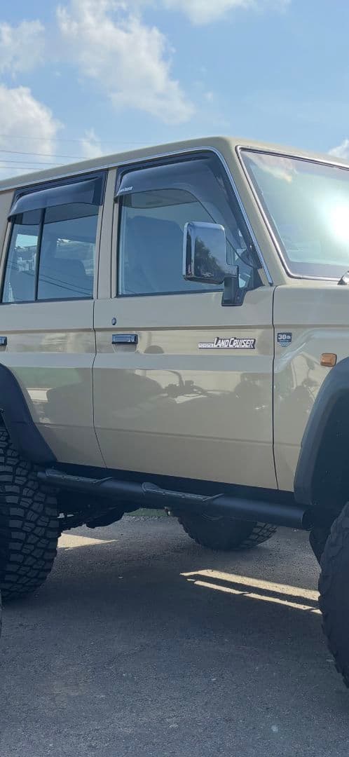 再販ランクル70(GRJ76）JAOSサイドステップ