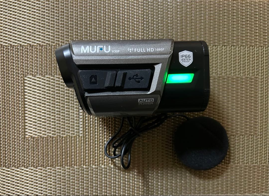 MUFU V30P バイクヘルメット装着型ドライブレコーダー
