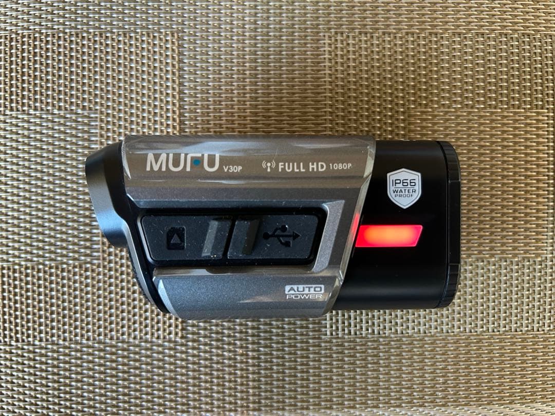 MUFU V30P バイクヘルメット装着型ドライブレコーダー