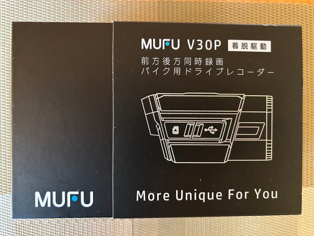 MUFU V30P バイクヘルメット装着型ドライブレコーダー
