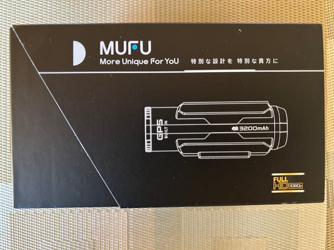 MUFU V30P バイクヘルメット装着型ドライブレコーダー