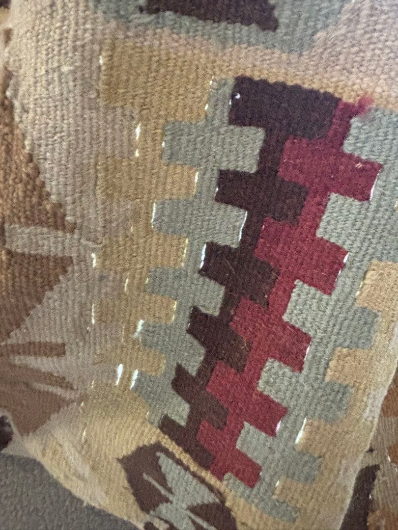 ヴィンテージ キリム　大判　手織り