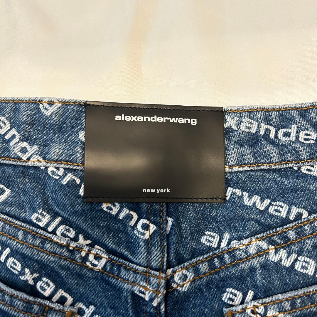 ■alexander wang Bite ロゴ ハイライズ ショートパンツ■