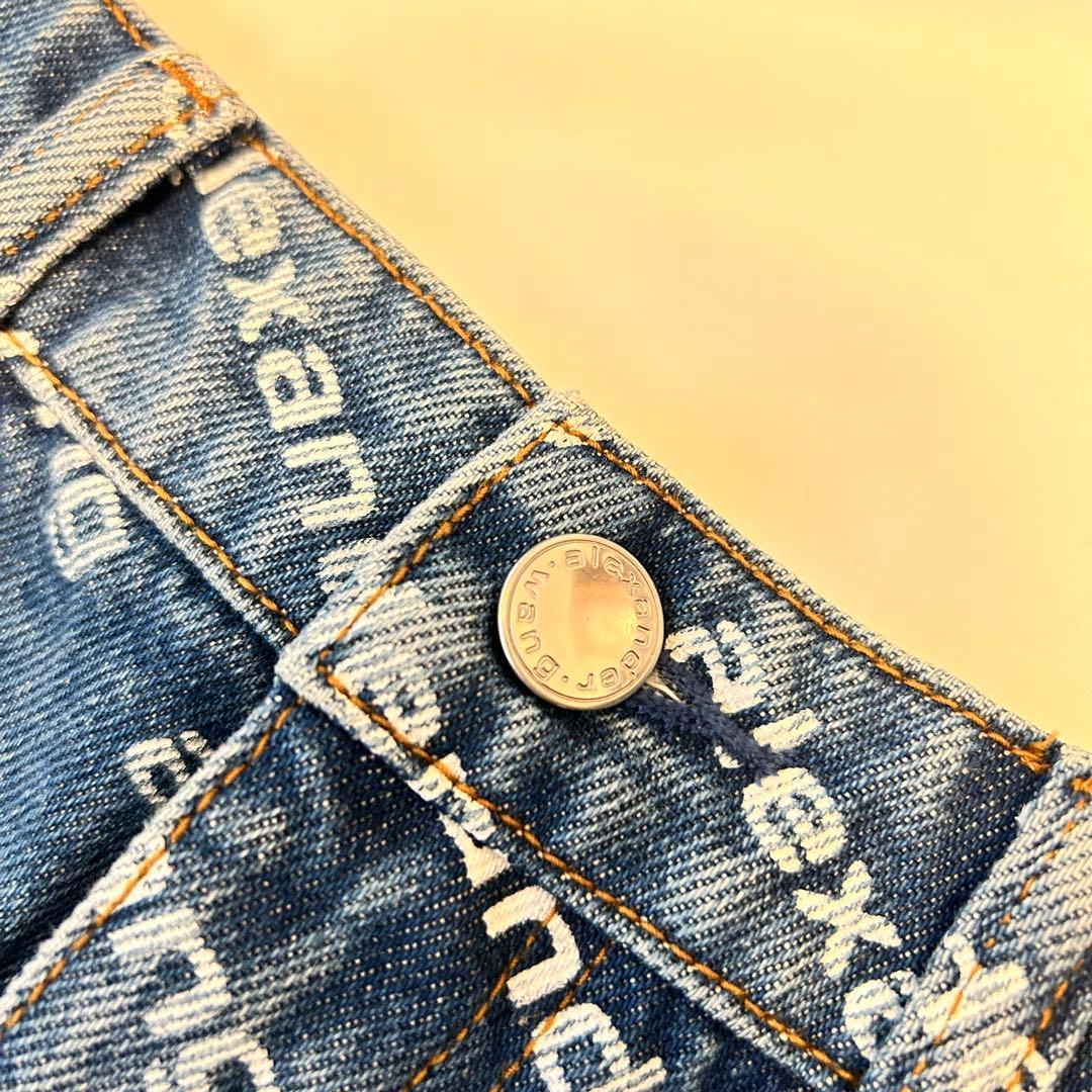 ■alexander wang Bite ロゴ ハイライズ ショートパンツ■