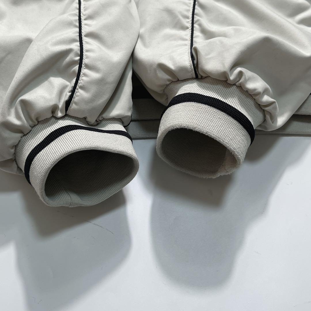 90s ナイキゴルフ ナイロンプルオーバー ピステ XL オフホワイト 7700