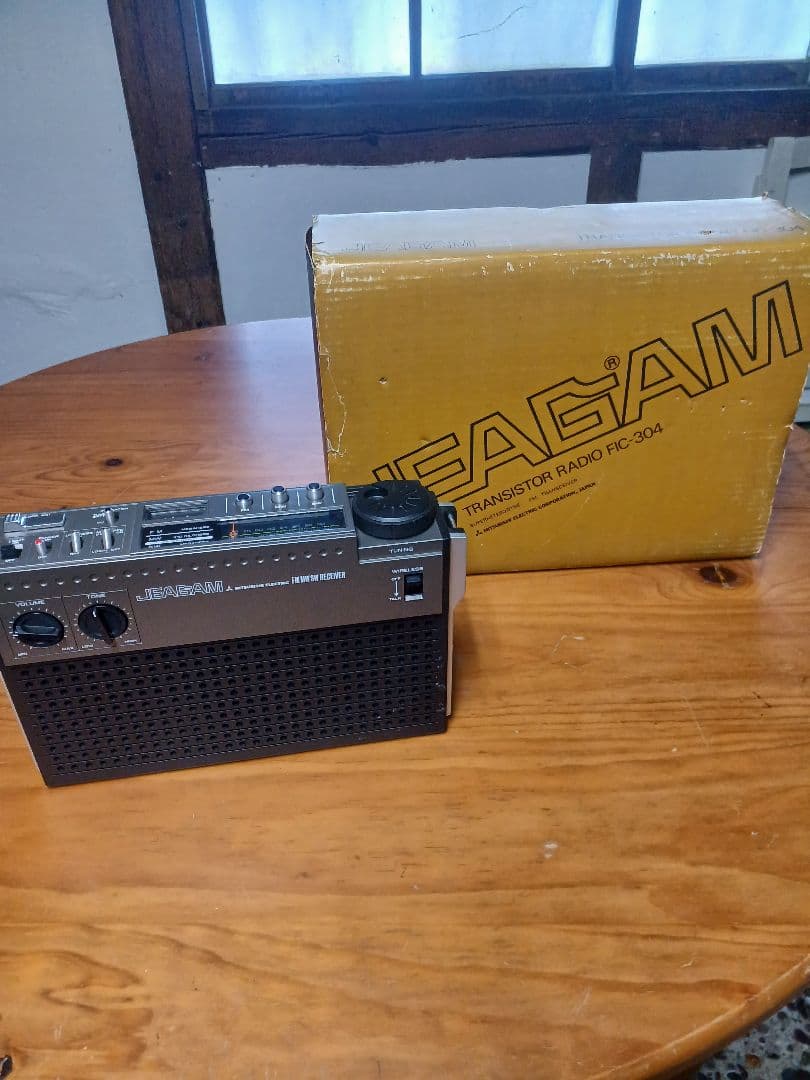 三菱ジーガム　jeagam トランジスタラジオ　73'　fic-304　大瀧詠一