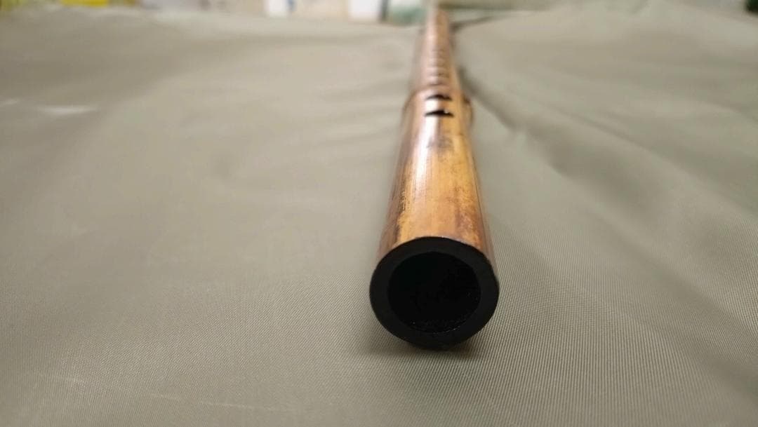 煤竹　真竹笛　古典調5本調子　篠笛　②