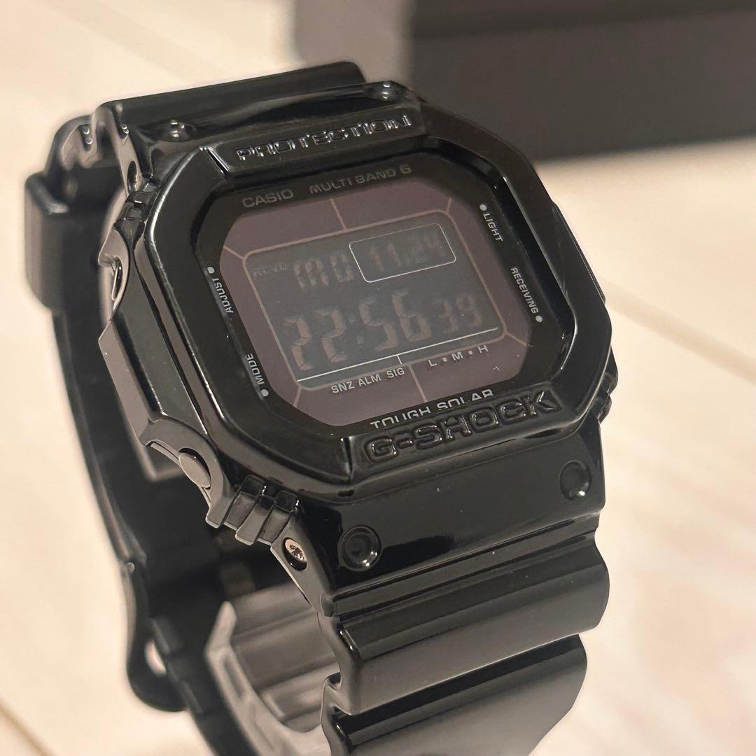 G-SHOCK GW-M5610BBソーラー駆動 デジタル腕時計 ブラック