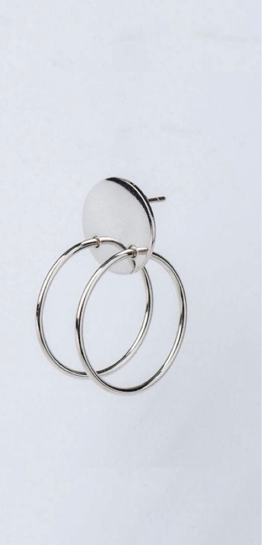 アクセサリー Born from Rock / Double Hoop Earring