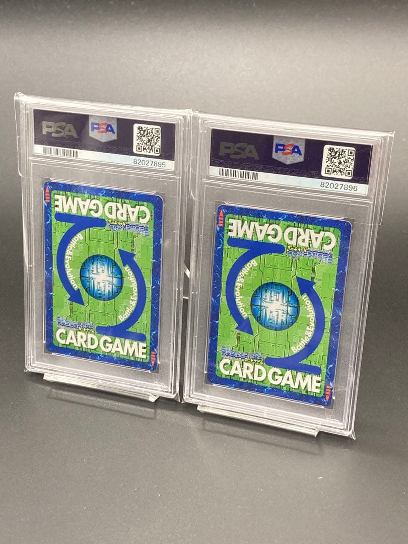 【PSA10×2枚連番背景違】 デクスドルゴラモン ゴールドエッチング 15th