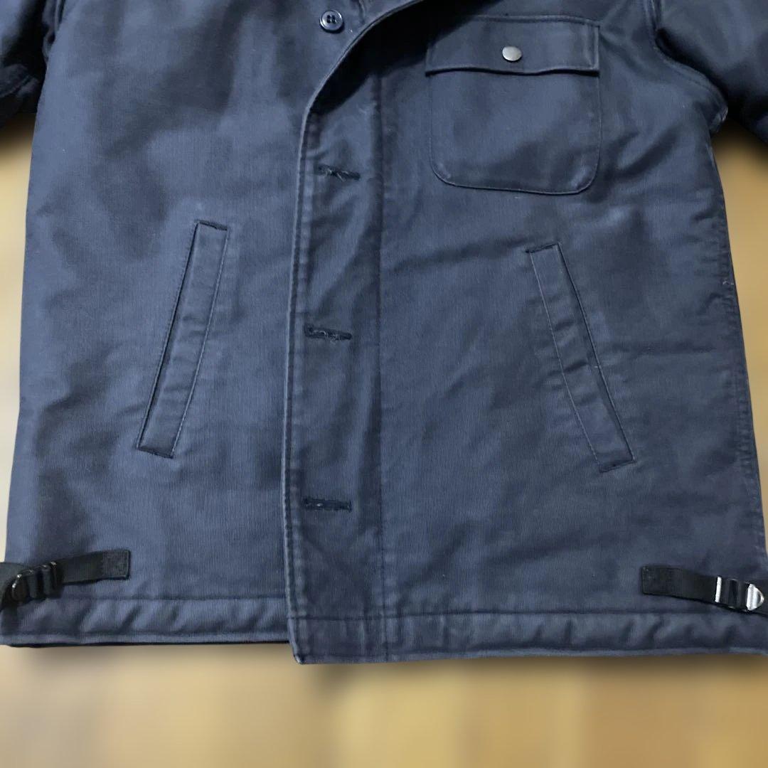 オ*マ様 HOUSTON ヒューストンn1デッキジャケットネイビー　日本製40