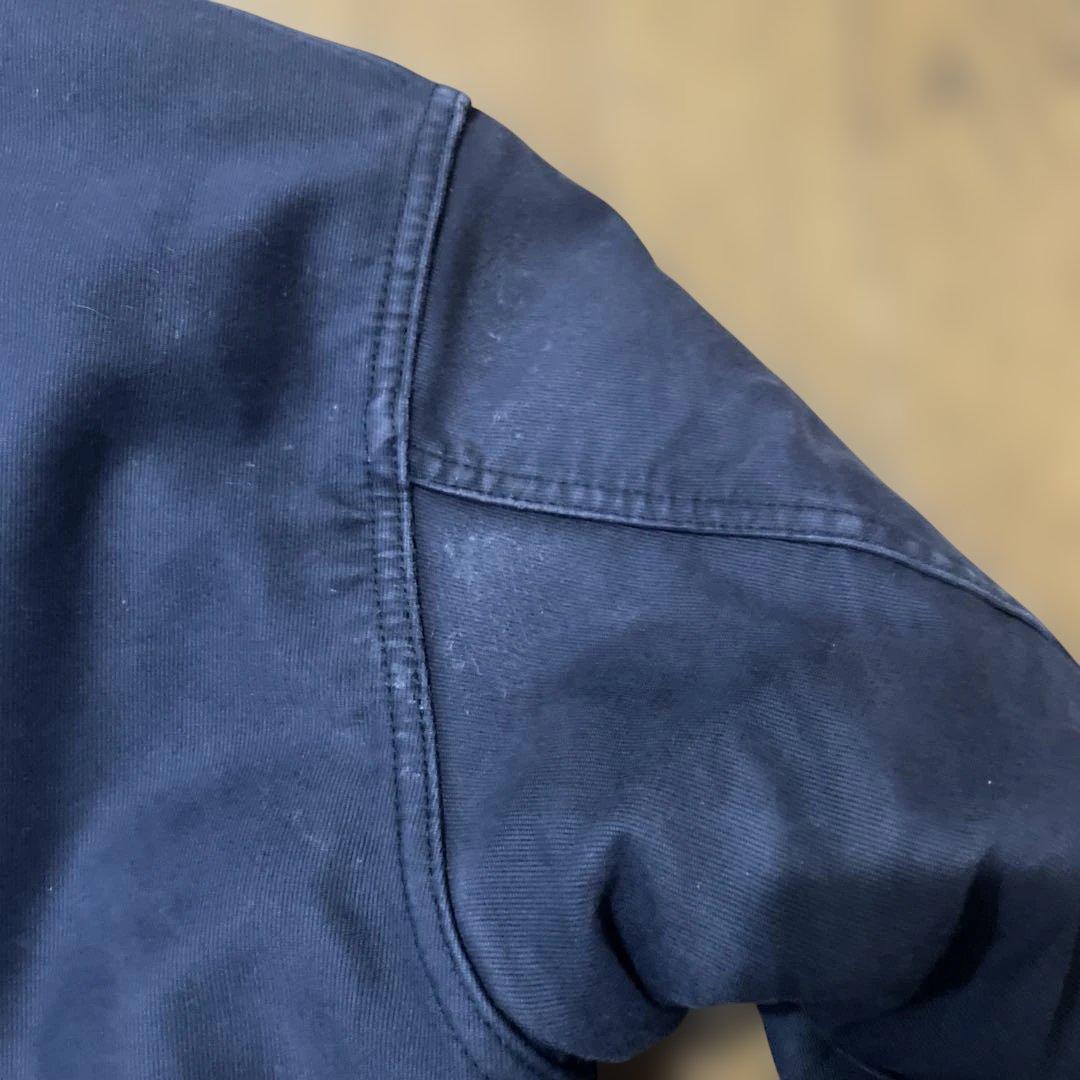 オ*マ様 HOUSTON ヒューストンn1デッキジャケットネイビー　日本製40