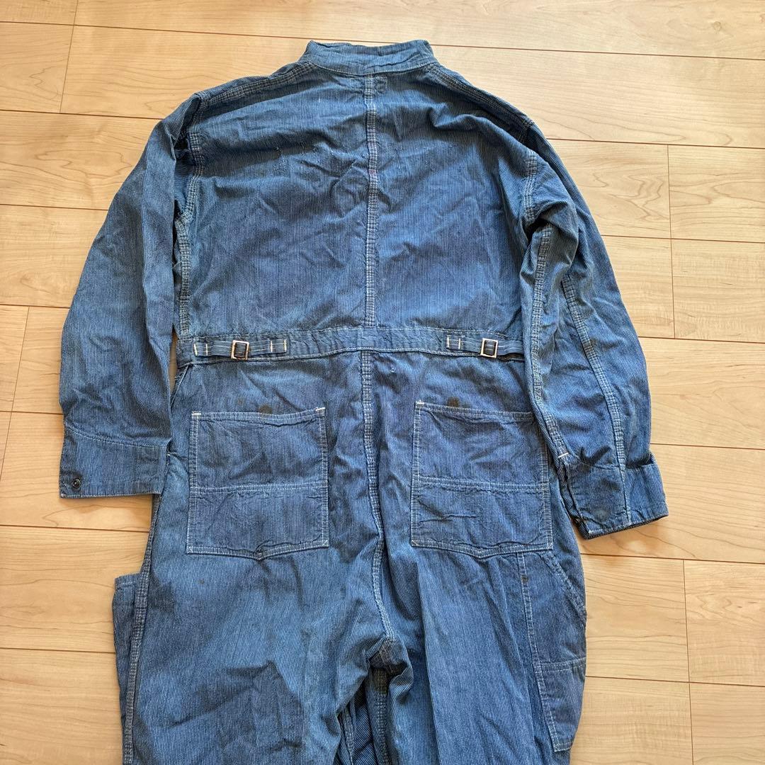 ヴィンテージ ピンヒッコリー　つなぎ