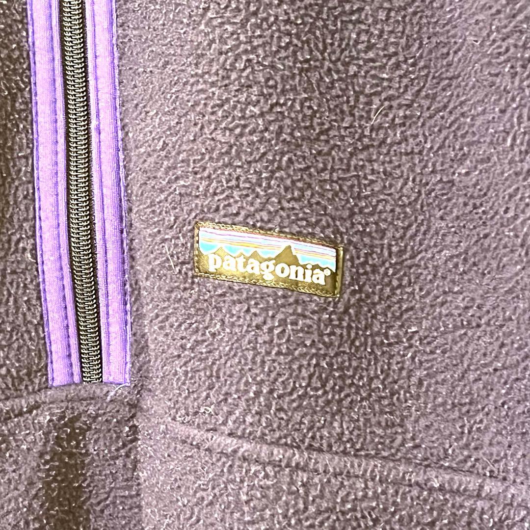 patagonia シンチラフリース ハーフジッププルオーバー L 紺