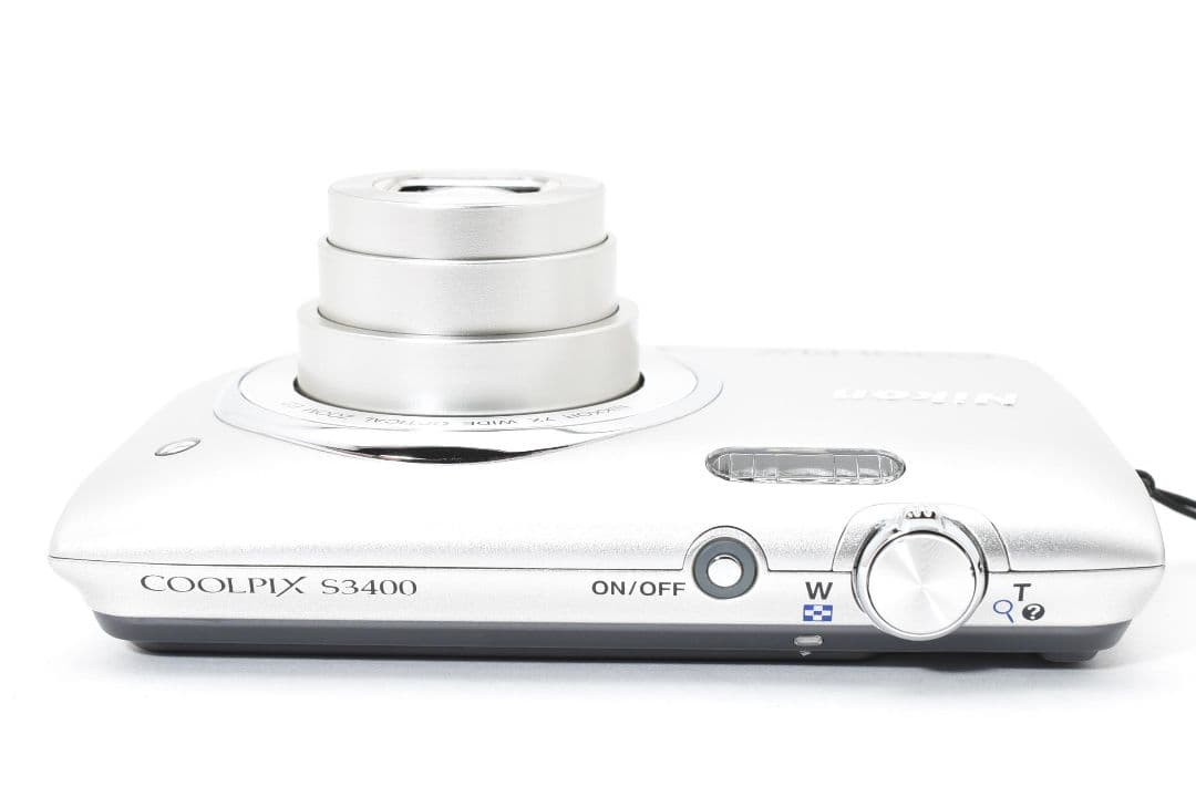Nikon coolpix S3400 シルバー
