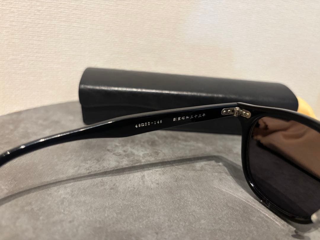 【美品】金子眼鏡　サングラス【値下げ不可】即購入願い