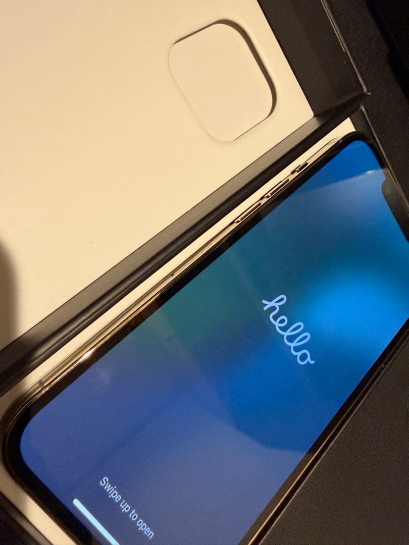 ［美品］Apple iPhone 13 Pro ゴールド 本体128GB箱あり