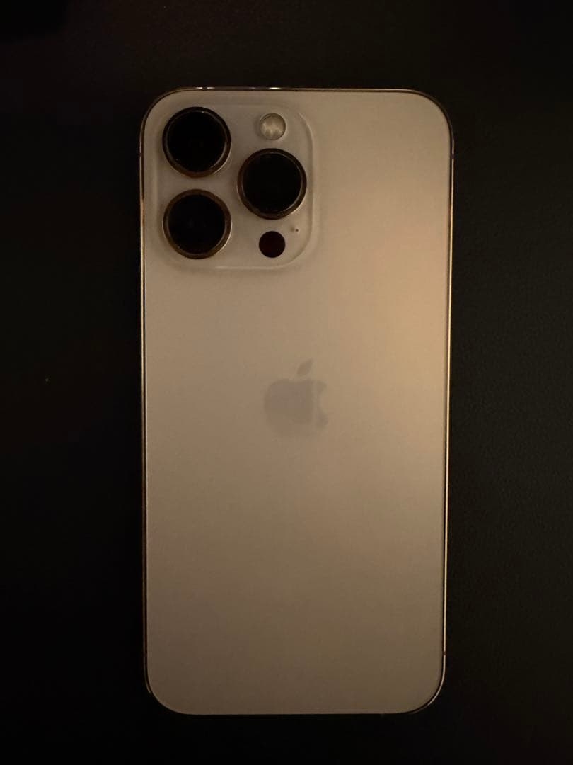 ［美品］Apple iPhone 13 Pro ゴールド 本体128GB箱あり