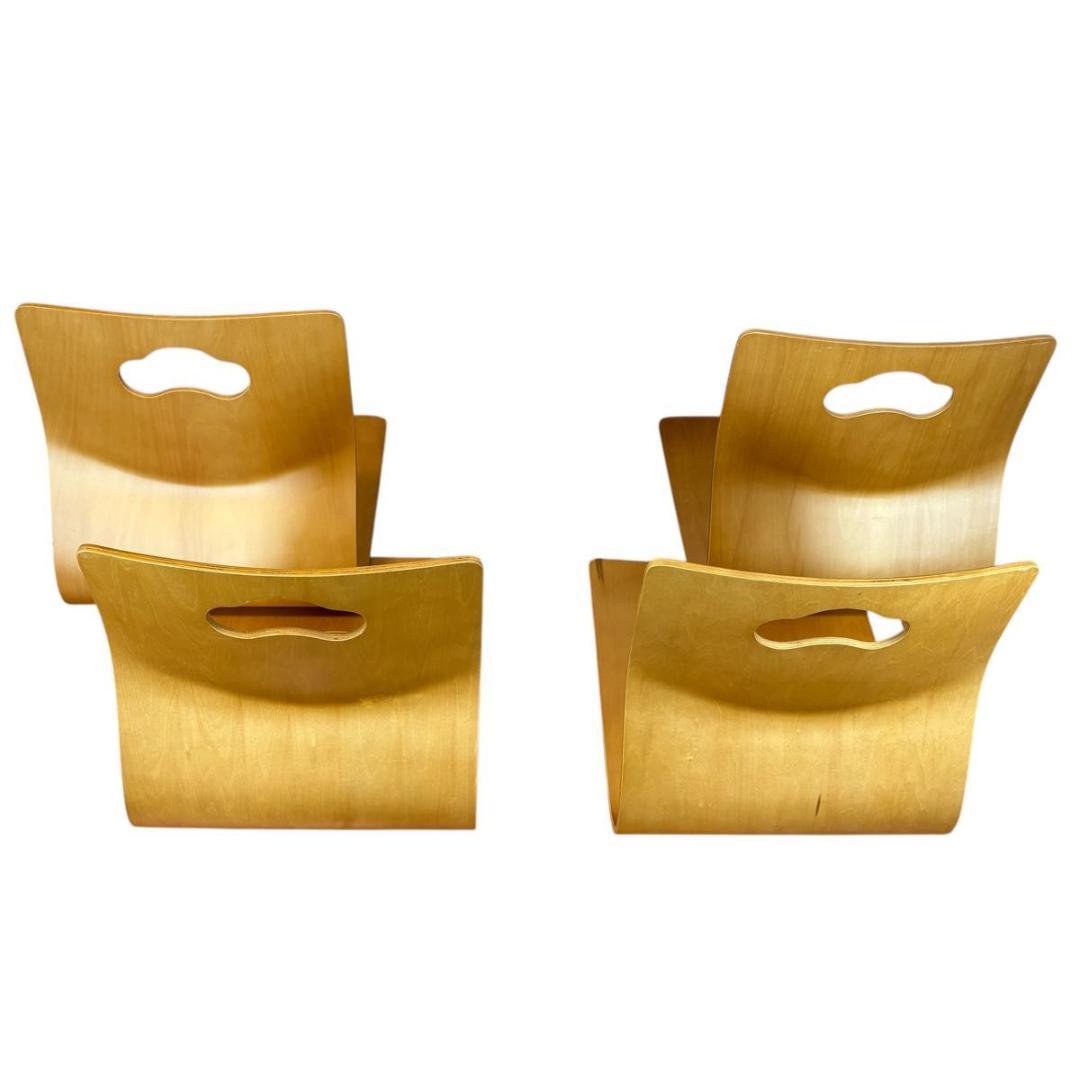 【8脚セット】ニトリ　和座椅子　木製座椅子　4脚セット①②