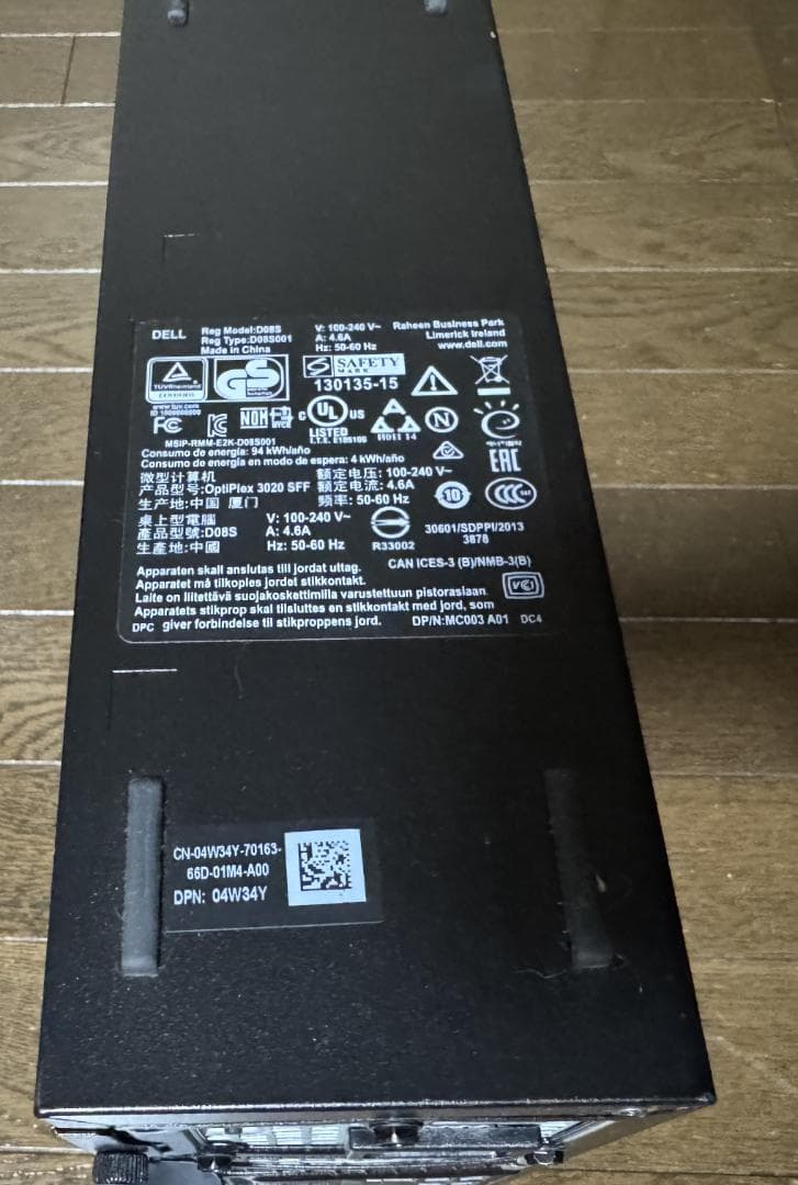 Dell OptiPlex 3020 デスクトップPC