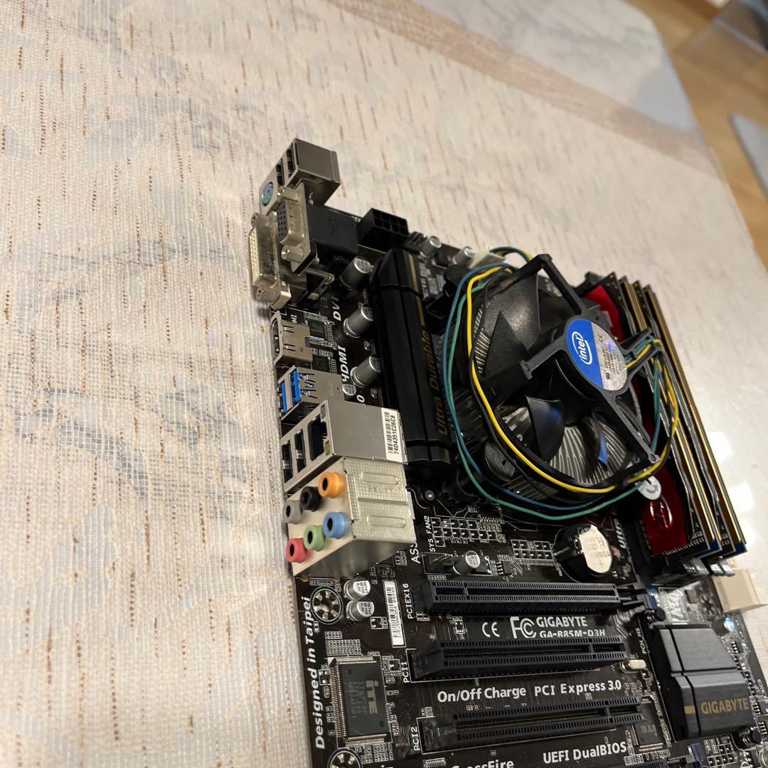 中古　自作PCパーツセット i5-4440 RX570