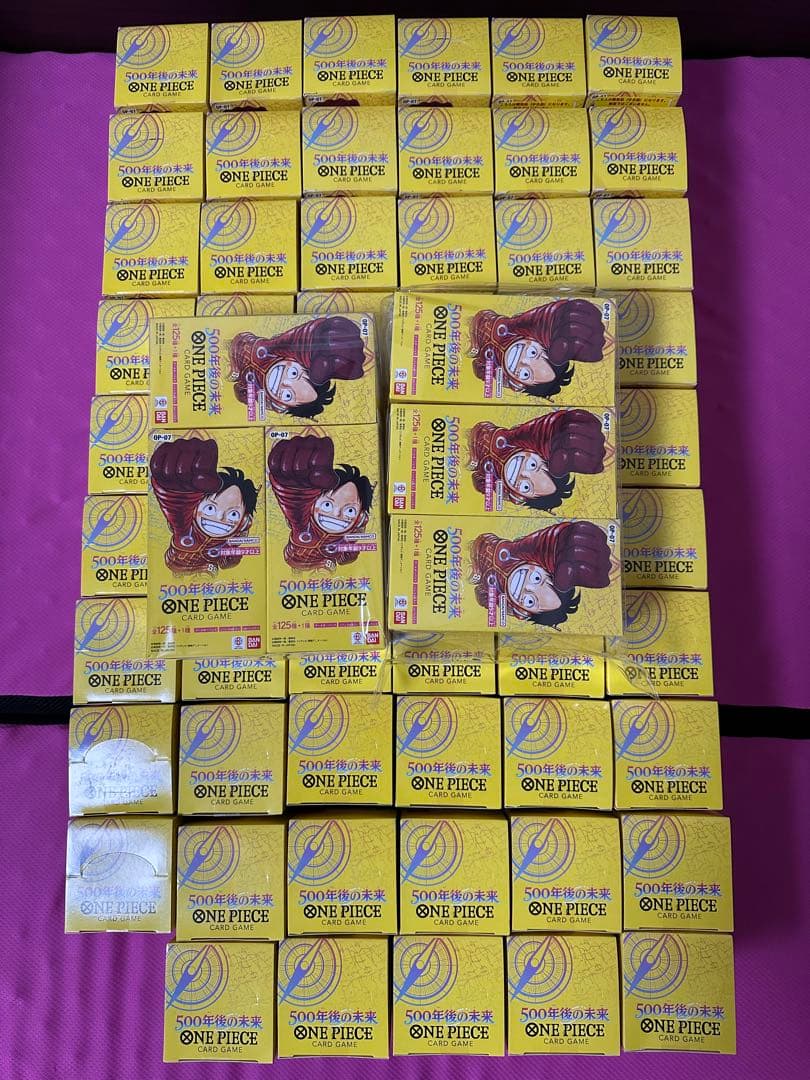 ワンピースカード　５００年後の未来６５BOXテープ付き